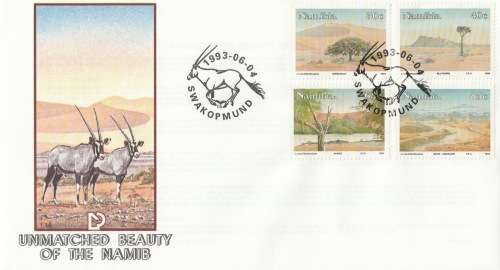 NAM 1993-06-04 Unmatched Beauty of the Namib FDC 1.15 (35 000) [SACC R7]