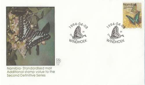 NAM 1994-04-08 Additional Value to the Definitive Issue FDC 2.4 (32 000) [SACC R6]