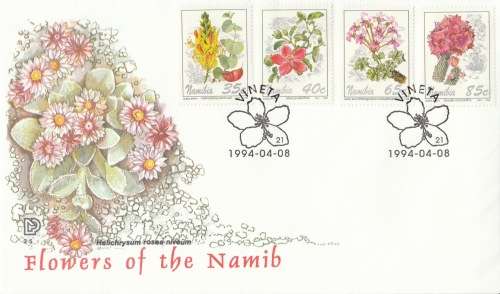 NAM 1994-04-08 Flowers of the Namib FDC 2.5 (32 000) [SACC R10]