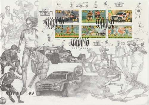 RSA 1992-07-24 Min Sheet - Sport FDC S17.1 [SACC R20]
