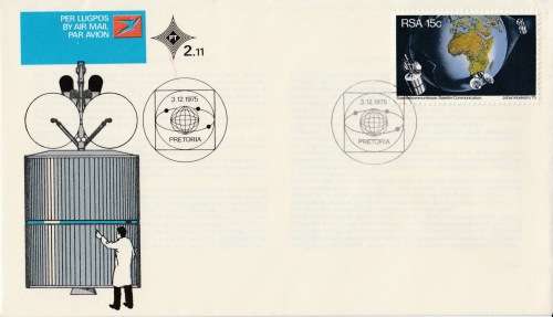 RSA 1975-12-03 Satellite Communication FDC 2.11 (76 475) [SACC R2]