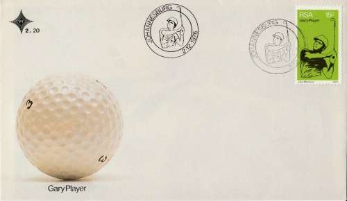 RSA 1976-12-02 Golfer Gary Player FDC 2.20 (95 639) [SACC R2]