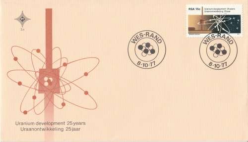 RSA 1977-10-08 Uranium Development FDC 3.4 (115 000) [SACC R2]