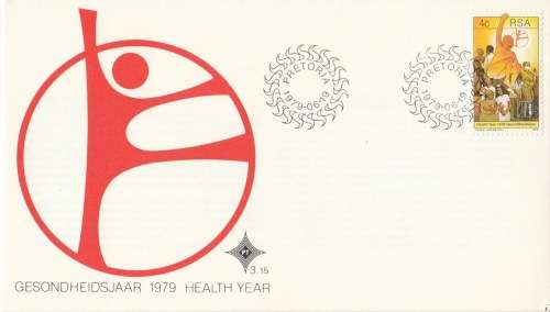 RSA 1979-06-19 Health Year FDC 3.15 (130 000) [SACC R1]