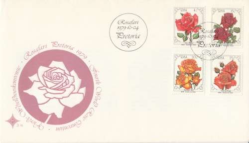 RSA 1979-10-04 4th World Rose Convention FDC 3.18 (140 000) [SACC R6]
