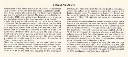 RSA 1979-11-08 Tercentenary of Stellenbosch FDC 3.19 (130 000) [SACC R2]