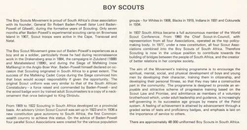 RSA 1982-02-22 75th Anniversary of Boy Scout Movement FDC 3.34 (162 893) [SACC R2]
