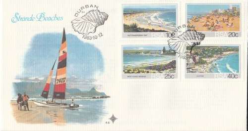 RSA 1983-10-12 Tourism, SA Beaches FDC 4.6 [SACC R7]