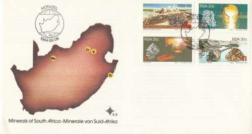 RSA 1984-06-08 Strategic Minerals FDC 4.8 (150 000) [SACC R7]
