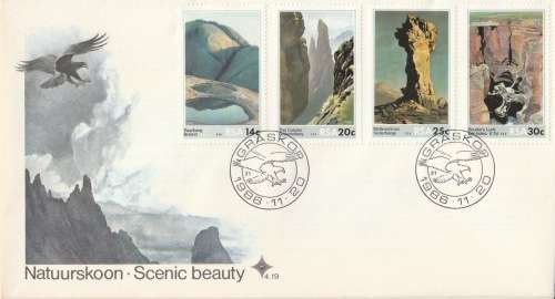 RSA 1986-11-20 Scenic Beauty FDC 4.19 (90 000) [SACC R7]