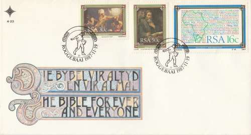 RSA 1987-11-19 The Bible Society of SA FDC 4.23 [SACC R5]