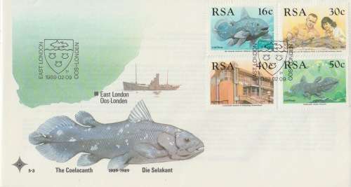 RSA 1989-02-09 Identification of the Coelacanth FDC 5.3 [SACC R10]