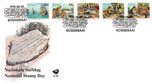 RSA 1992-05-09 National Stamp Day FDC 5.19 [SACC R10]