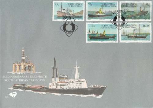 RSA 1994-05-13 Tugboats FDC 6.4 [SACC R28]