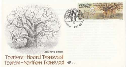 RSA 1995-06-30 Tourism in South Africa FDC 6.16 [SACC R14]