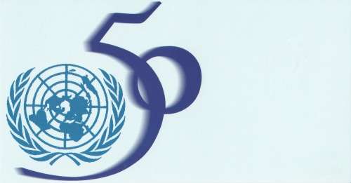 RSA 1995-10-24 50th Anniversary of United Nations FDC 6.25 [SACC R10]