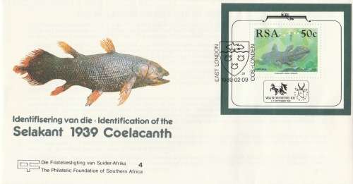 RSA 1989 National Philatelic Exhibition (Wanderers 101) MS 4 Foundation Cover