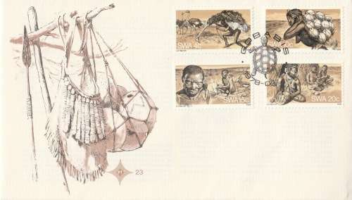 SWA 1978-04-14 The Bushmen FDC 23 (90 272) [SACC R7]