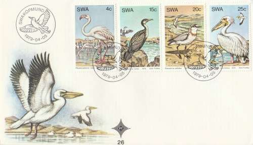 SWA 1979-04-05 Water Birds FDC 26 (95 658) - [SACC R7]
