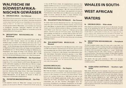 SWA 1980-03-25 Whales FDC 28 (98 086) - [SACC R10]
