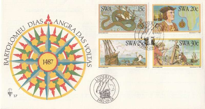 SWA 1982-05-28 Discoverers of S.W.A. FDC 37 (155 000) - [SACC R7]