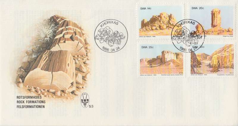 SWA 1986-04-24 Rock Formations FDC 53 [SACC R7]