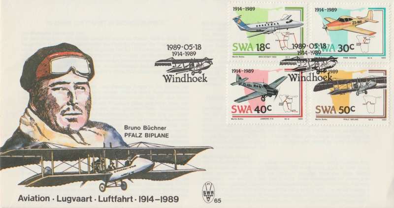 SWA 1989-05-18 75 Year Aviation FDC 65 [SACC R7]