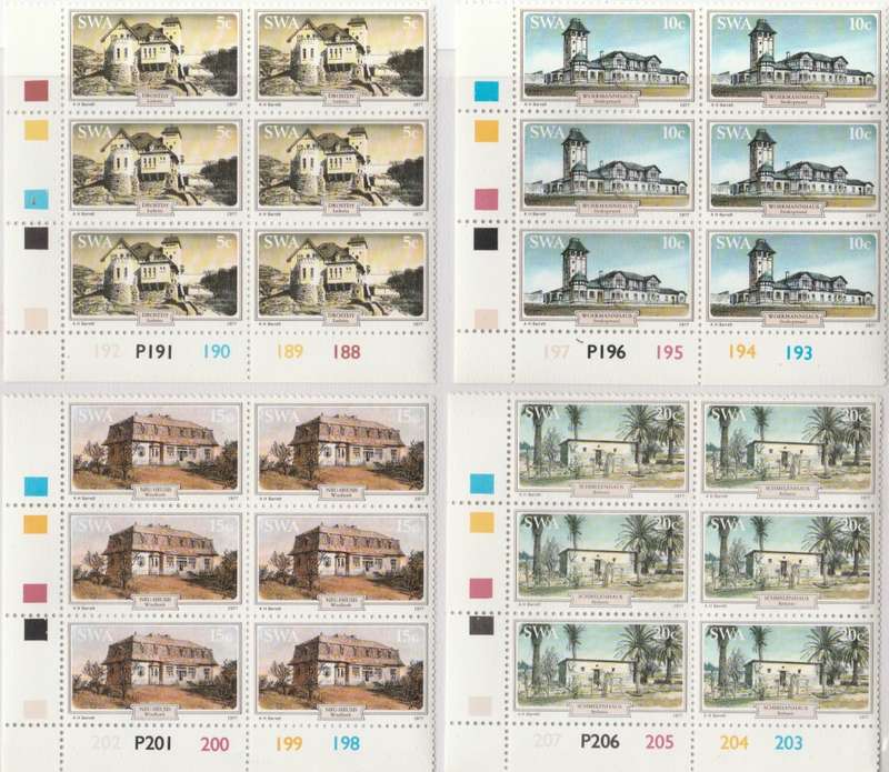 SWA 1977-11-04 Historic Houses SACC 315-318 x6 [SACC R60]