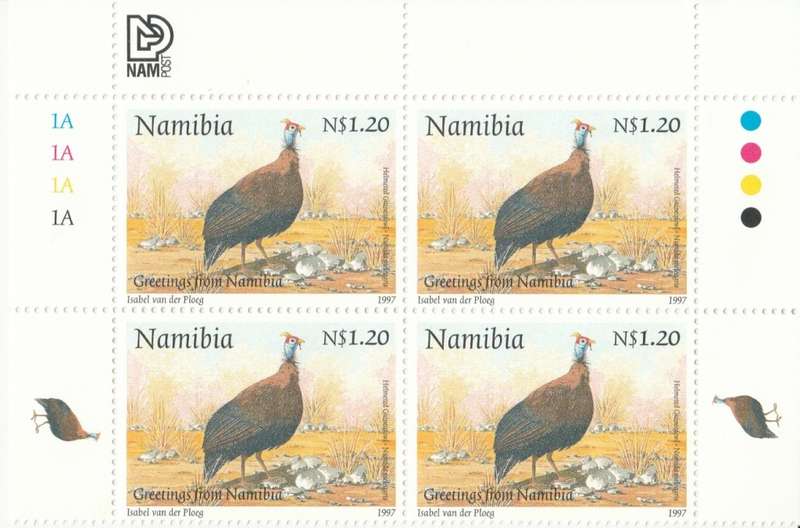 NAM 1997-05-06 Helmeted Guineafowl [SACC 173 x4 - R20]