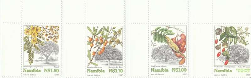 NAM 1997-10-10 Trees of Namibia [SACC 202-205 - R34]
