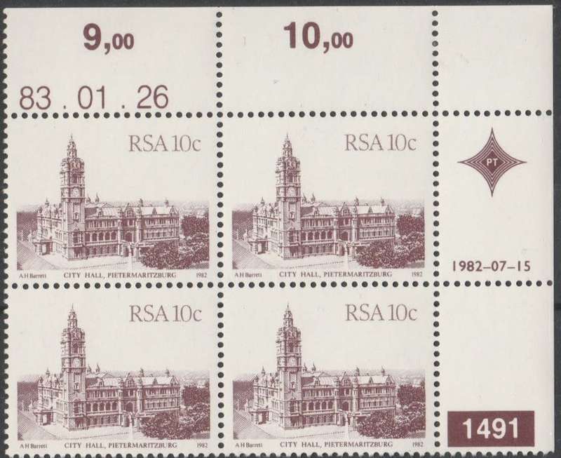 RSA 1983-01-26 4th Definitive Issue - SACC 524a x4 (Plate 1491) [SACC R1]
