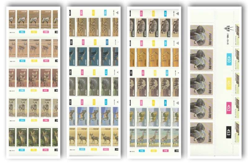 SWA 1980-10-01 3rd Definitive Issue - SACC 358-374 x5 (Full Set) [SACC R59]