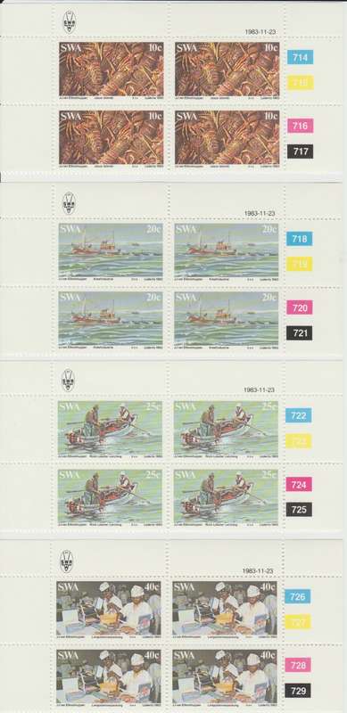 SWA 1983-11-23 Lobster Industry - SACC 428-431 x4 [SACC R40]