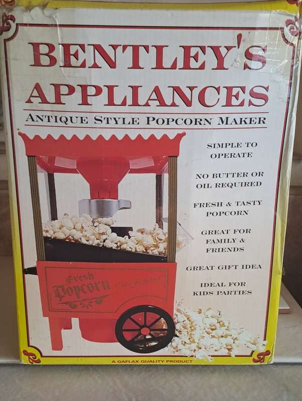 Bentley's Antique Style Popcorn Maker