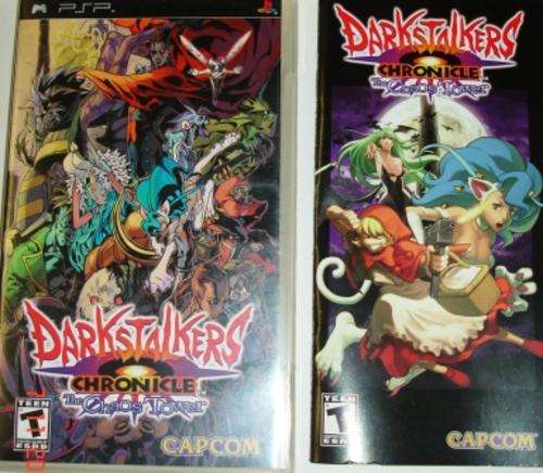 DARKSTALKERS THE CHAOS TOWER CHRONICLE- PSP GAME
