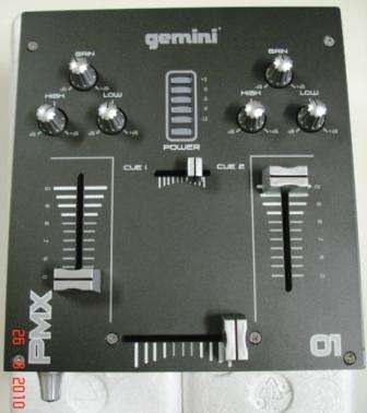 GEMINI PMX - 01 MIXER  ****FREE SHIPPING****