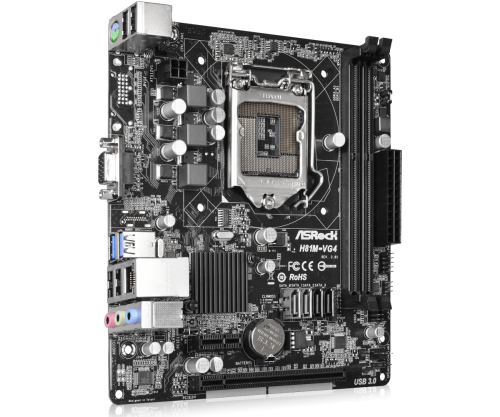 Asrock H81M-VG4 R2.0 LGA 1150 Motherboard