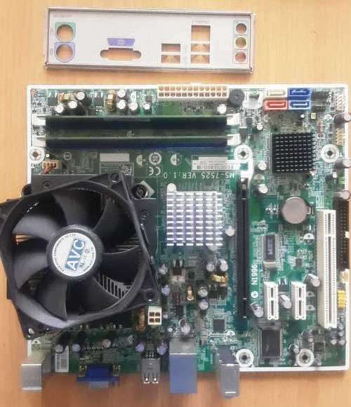 HP - MOTHERBOARD INTEL MS-7525 + Intel 2.2Ghz Dual Core CPU + 2 Ghz Memory (BUNDLE)