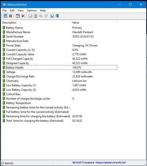 HP 470 G5 Battery  - RR03XL