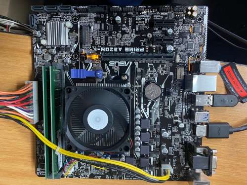 ASUS Prime A320M-K motherboard + AMD Athlon 200GE  + 8Gb DDR4 memory - ALL IN  1 BUNDLE !!!!!