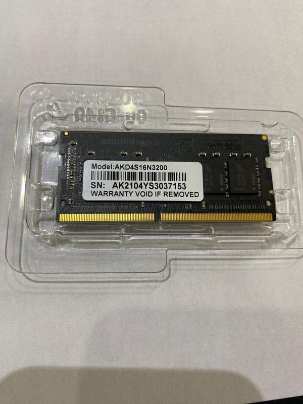 Arktek Laptop Memory 16GB DDR4 3200MHz - AKD4S16N3200 - SALE !!!!!!