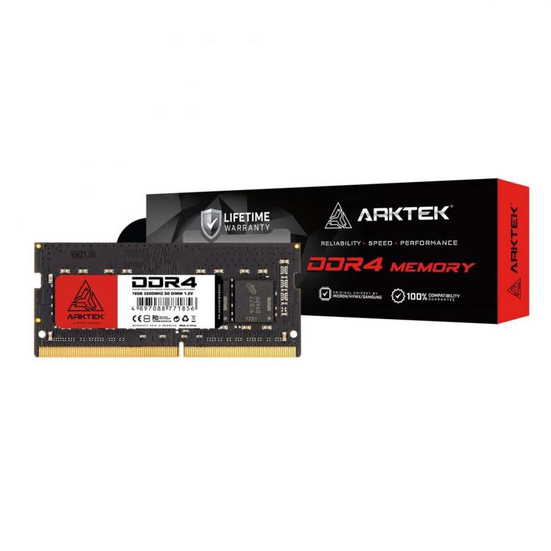 Arktek Laptop Memory 16GB DDR4 3200MHz - AKD4S16N3200 - SALE !!!!!!