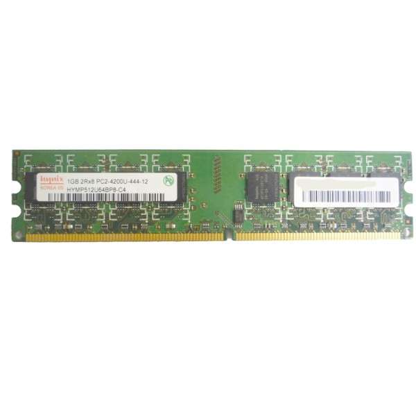 Hynix 1GB DDR2 - 2Rx8 PC2-4200U-444-12