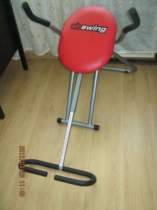 In-door exercising unit - stomach muscles