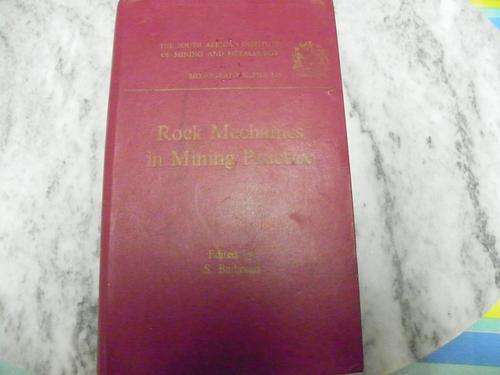 Rock mechanics in the mining industry......Study and reference book