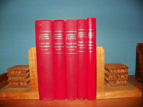 Association of Mine Managers of South Africa - 5 editions Papers and Discuss - free postage