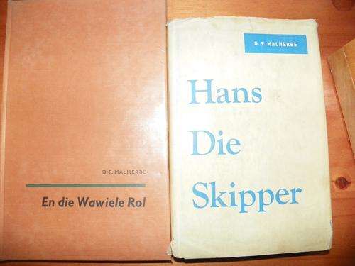 2 Van D.F. MALHERBE se boeke - gratis posgeld