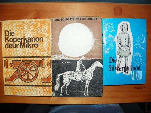 3 van MIKRO se boeke - GRATIS POSGELD