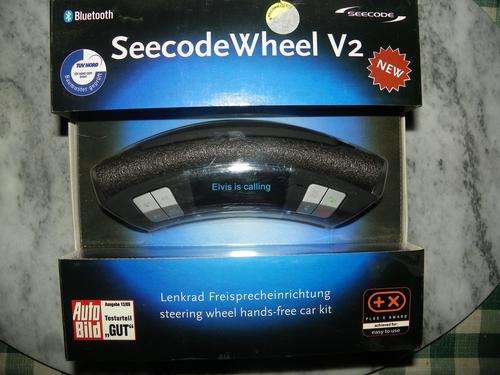 Advanced Steering Wheel hands free car Kit - free shipping