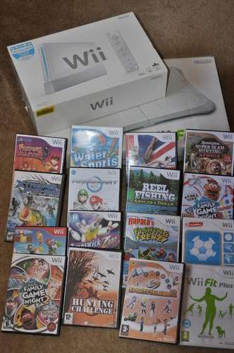 Nintendo Wii & Balance Board Collection Only